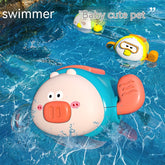 Cartoon Clockwork Bath Water Toys - Happy Coo